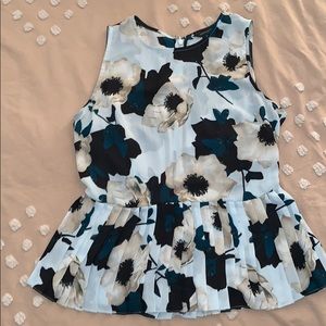 Banana Republic Peplum Blouse. Never worn!